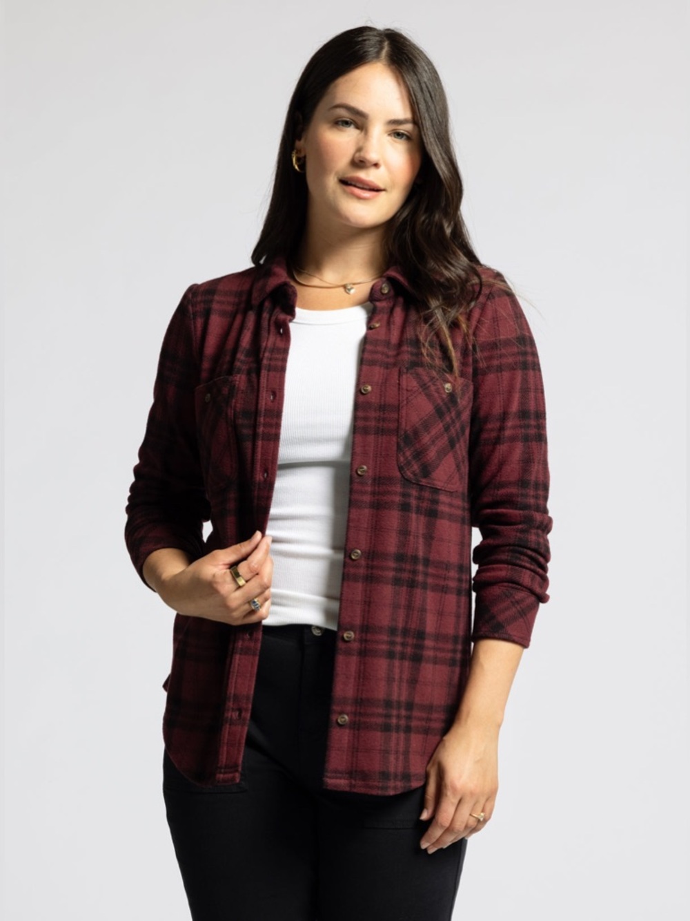 Thread & Supply Lewis Plaid Button-Down Shirt